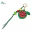 Springevenstar Thiết kế trái cây Ví đựng tiền xu Mặt dây chuyền có khóa kéo Mini cho tai nghe và phụ kiện Springevenstar