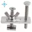Bộ 4 T-Track Mini Hold Down Kẹp Với Máy Sắt Máy Khắc Tấm Kẹp Cố Định Cho Máy Khắc Cnc