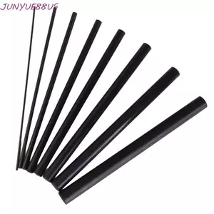 JUNYUE88US Que sợi Carbon, Bộ dụng cụ sửa chữa cần câu cốt lõi, trọng lượng nhẹ Bộ xây dựng cột câu cá cường độ cao 1mm ~ 10mm
