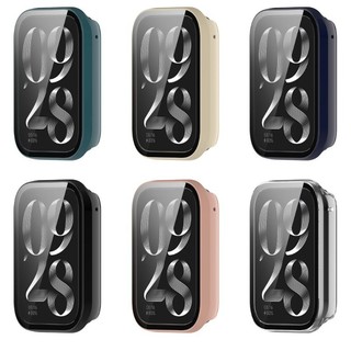 Kính Cường Lực + PC Dành Cho Xiaomi Smart Band 10 Pro Bảo Vệ Toàn Diện Ốp Lưng Bảo Vệ Cho Xiaomi Smart Band 10Pro Band10Pro Band10 Cứng PC Ốp Lưng Bảo Vệ Màn Hình