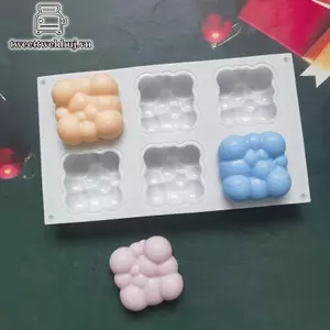 Tweeduj Khuôn Bánh Hình Đám Mây Được Sử Dụng Để Nướng Bánh Thủ Công DIY Xà Phòng Nến Dụng Cụ Trang Trí Quà Tặng Sinh Nhật Làm VN