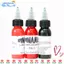 EBINLANDS Tattoo Practice Color, Red Green Black Brown Tattoo Ink, 30ML White Blue Purple Pink Tattoo Pigment