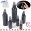 EBINLANDS 1 Cái Bình Tưới Nước Nhỏ, 20 / 30 / 50 / 60 / 100ml Chai Xịt Rỗng Màu Đen, Nước Hoa Mỹ Phẩm Dưỡng Da Mặt Phụ Kiện Du Lịch Nhựa Di Động