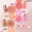 Phấn Má Hồng SIVANNA COLORS Đơn Sắc Tạo Khối Làm Sáng Da Tự Nhiên Kèm Mút Trang Điểm HF747