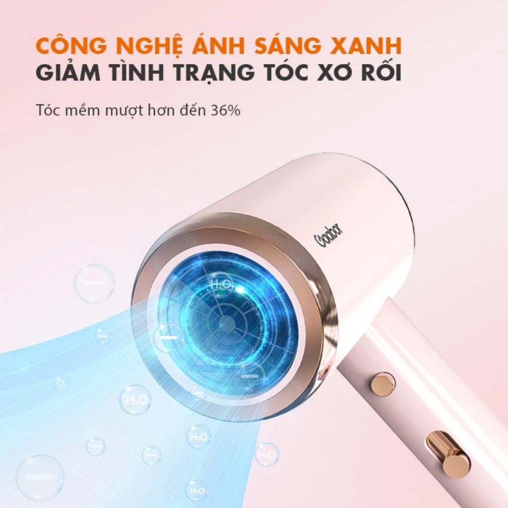 Máy Sấy Tóc Gaabor GHD-N1000D 1000W - Hàng Chính Hãng