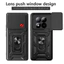 Vỏ trượt Ống kính máy ảnh cho Redmi Note 15 14 Pro + Plus Note15 ProPlus 5G 4G Vỏ điện thoại chống sốc Giá đỡ vòng Stent Push Vỏ bảo vệ camera Ốp lưng