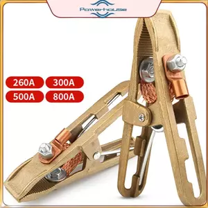 POWER 260 / 300 / 500A Chất liệu đồng thau Hình dạng Kẹp hàn mặt đất cho máy hàn Kẹp hàn bằng đồng thau.