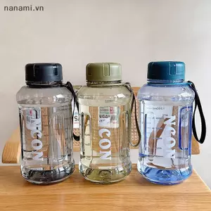 850 / 1000 / 1300ml Bình nước dung tích lớn Phòng tập thể dục Bình uống nước Cắm trại ngoài trời Leo núi Đi bộ đường dài Ấm đun nước thời trang thể thao [VN]