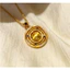 Tính khí thời trang mới của Trung Quốc lãng mạn chải hình học hành tinh xoay cá tính Vòng cổ nữ đa năng