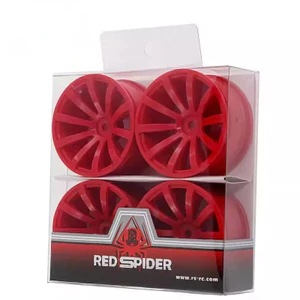 4 52mm 12mm Lục Giác 1 / 10 RC Trên Đường Trôi Đua Xe Ô Tô Bánh Xe Nhựa Vành Bánh Xe Trung Tâm Cho Tamiya XV02 Kyosho HSP HPI Sakura Trxs RedCat