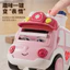 Q Dễ Thương Trẻ Em Báo Chí Quán Tính Kéo Lại Xe Cứu Thương Xe Cảnh Sát Mô Hình Xe Hoạt Hình Trượt Mini Đồ Chơi Giáo Dục X3VM
