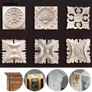 NHỎ Vintage Gỗ Khắc, Màu Trơn Đa Phong Cách Chân Chân Đồ Nội Thất, Phụ Kiện Phong Cách Trang Trí Nhà