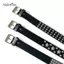 AqToCna Đinh Tán Rỗng Viên Đạn Trang Trí Thắt Lưng Da Thời Trang Studded Goth Ro Hoang Dã Có Thể Điều Chỉnh Nữ Punk Thắt Lưng AqToCna