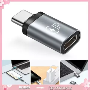 YOI Nhỏ Loại C Sang Adapter Sạc Nhanh Phích Cắm Nhôm Chơi Cho Du Lịch