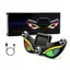 FANIELLAPOWELL Evil Eye Car Light, Đèn cảnh báo LED cảm biến đèn trang trí ô tô, Quà tặng Cốc hút Đèn cảnh báo sạc đa chức năng