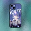 Ốp Điện Thoại TP-3 Anime R-Re Z-Zero R-Rem Cho IPhone12 13 14 15 16 17Pro Max Plus Vỏ Mềm Màu Đen Cổ Điển