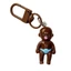 Yoo Lovely Natasha Funny Doll Móc khóa Mặt dây chuyền nhựa 3cm cho ba lô và vật liệu chắc chắn