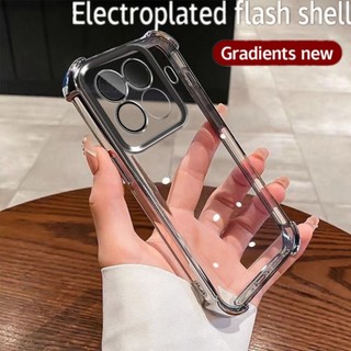 Dành Cho Xiaomi17T Pro Vỏ Cho Xiaomi 17T Pro 17TPro 1 7 17 T Pro Xiaomi17 T Xiaomi17TPro 2026 Vỏ Điện Thoại Mạ Vuông Cặp Đôi Thời Trang Silicon Mềm Ống Kính Máy Ảnh Ốp Lưng Chống Sốc