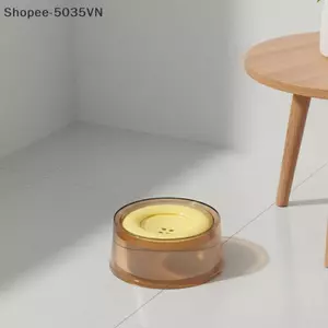 {AKIN} Bát nước cho chó 1200ml Thiết kế nổi không tràn Giữ miệng khô Thích hợp cho môi trường gia đình {a}