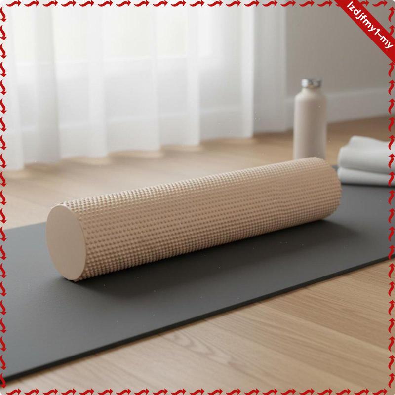 Leipupa Eva Foam Roller Con lăn tập thể dục hỗ trợ lớn Pilates Cột Yoga Con lăn Massage lưng để tập thể dục Phục hồi tại nhà