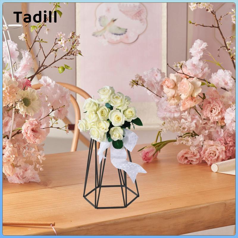 Giá đỡ đám cưới Hình học Hoa Giá đỡ bình kim loại trang trí có thể tái sử dụng để sắp xếp đám cưới Thích hợp cho bữa tiệc cô dâu tắm hoặc