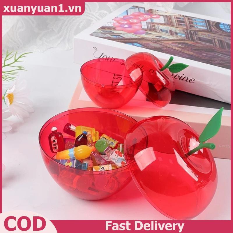 XUAN Holiday Party 6 Chiếc Hộp Kẹo Đỏ Hộp Đựng Lọ Trang Trí Và Bảo Quản Nhiều Loại VN