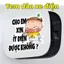 Tem Dán Xe “Cho Em Xin Ít Điện Được Không” Decal Chống Nước Trang Trí Ô Tô Điện – Mày Mò Store