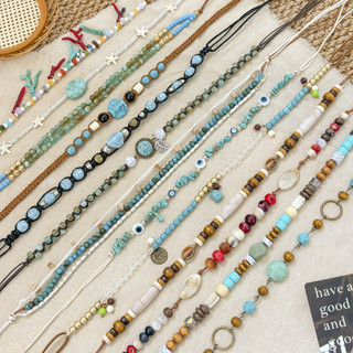 Dây thắt lưng dệt tay phong cách Bohemian Nữ 2026 Phong cách dân tộc Niche Retro Thắt lưng