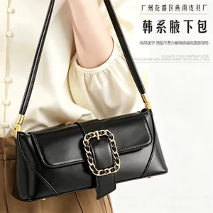 Túi Phong Cách Hàn Quốc Niche Túi Đeo Vai Cao Cấp Thiết Kế Feel pu Nữ