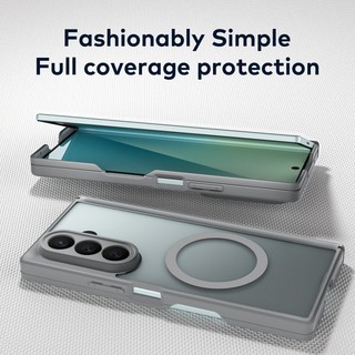 Vỏ PC cứng mờ từ tính chống sốc cho Samsung Galaxy Z Fold 7/6/5/8