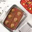 Khay đựng bánh Tiramisu bằng thép không gỉ có nắp Hộp bảo quản bánh Dụng cụ làm bánh tráng miệng gia đình VN