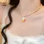 Mới Bohemia Người Yêu Hàn Quốc Mặt Dây Chuyền Trái Tim Hoa Nhiều Màu Sắc Choker Nhựa Nhiều Màu Gạo Đính Hạt Nelace Dành Cho Nữ Bé Gái Quà Tặng [Mina]