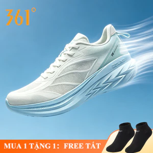 361° Giày Thể Thao Nam Siêu Nhẹ Đàn Hồi Bảo Vệ Đầu Gối Chống Trượt Êm Chân Hè 2026 Chạy Tập