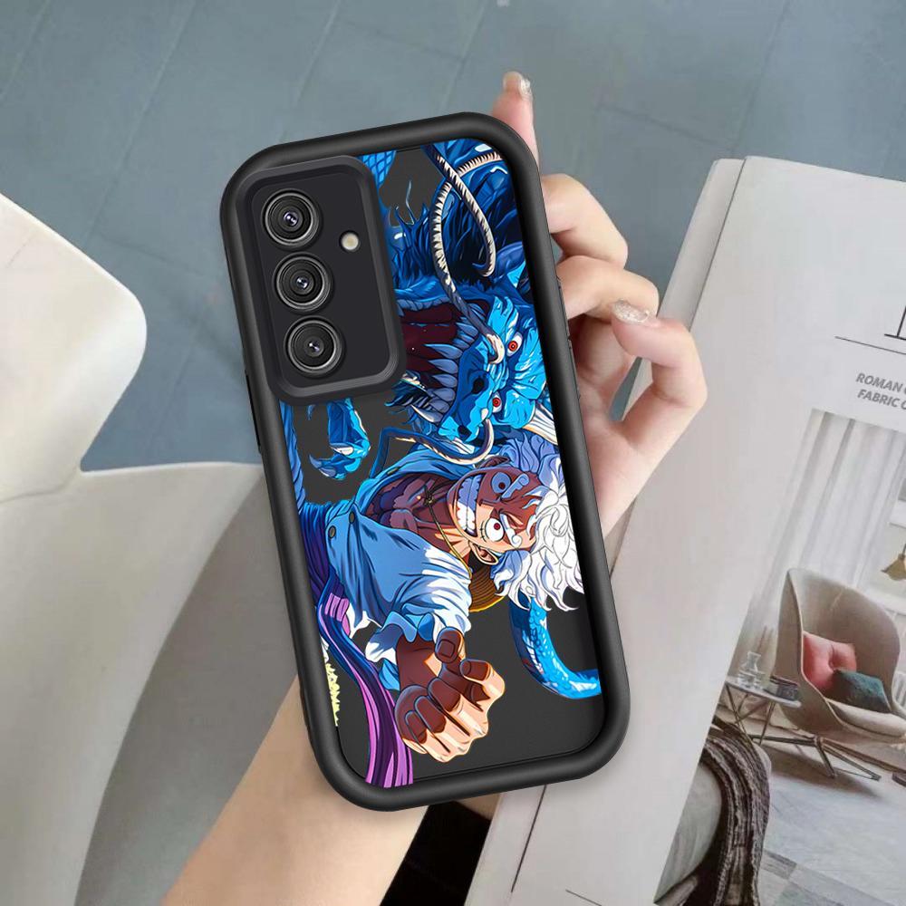 Ốp Lưng Cho Samsung S20 S21 S22 S23 S24 S25 S26 PLUS FE + Phim Hoạt Hình Silicon Bé Gái Mềm Vỏ Điện Thoại TPU One Piece Luffy ZARO Sinh Viên Angel Eye Ốp Lưng Chống Sốc