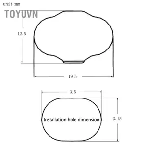 Toyuvn Toyuvn ERYUE Chỉnh Đàn Guitar PEG Núm 6 Phím Chỉnh Dây Đầu Máy Với Bộ Vít Cho Đàn Guitar Điện Acoustic Dân Gian