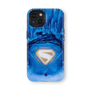 Họa tiết hình chữ nhật màu xanh sông băng Thích hợp cho iPhone 17ProMax 16Pro 15 11 12 13 14 xs XR 17Air Vỏ bảo vệ hai lớp chống sốc Vỏ điện thoại