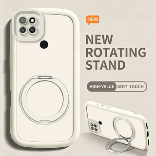 Ốp Lưng PBZZ Cho REALME C12 C25 C15 C25S Vỏ Điện Thoại Lo Âu Vỏ Mềm Silicon Chống Sốc Thiết Kế Mới Thẩm Mỹ Có Giá Đỡ Màu Trắng Dễ Thương Cho Nam JTYZJ3