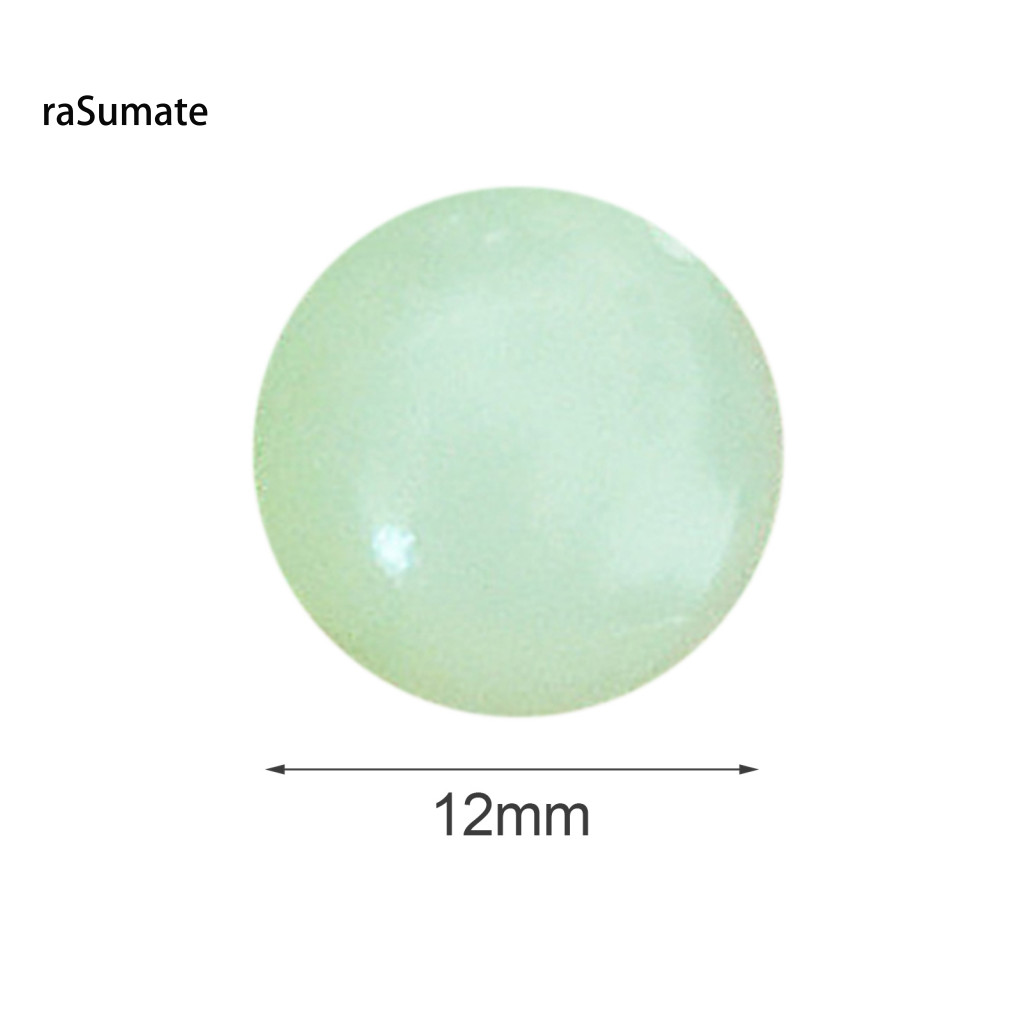 < rasumate > 100 Cái / túi Hạt Dạ Quang Đa Năng Nhựa Màu Sáng Dạ Quang Ban Đêm Hạt Để Câu Cá