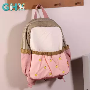 GHX Thêu Túi Đi Học Trẻ Em Thời Trang Dễ Thương Nhẹ Mẫu Giáo Hợp Thời Trang Bapa Túi Hành Lý VN