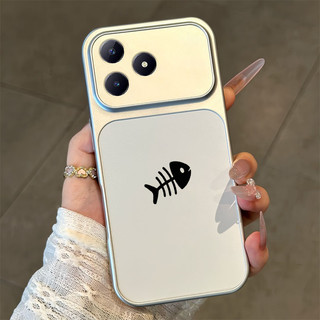 Ốp Lưng PBZZ Cho Realme C63 C61 4G C83 Realme note 60X 60 70 70x 70t 80 4G Vỏ Điện Thoại Lo Âu Vỏ Mềm Chống Sốc Thiết Kế Mới Thẩm Mỹ Cặp Đôi Mèo Hoạt Hình Dễ Thương DSCYGT1