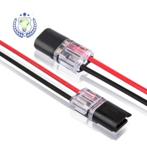 KUCI H-Type Peel-Free Solder-Free Quick Connector Terminal Connector Đầu nối mông hai dây LED Đầu nối không hàn