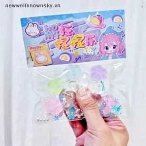MỚI 5 + 1 Dạ Quang Mèo Paw Đồ Chơi Đàn Áp Tiệc Giảm Căng Thẳng Antistress Squishy Đồ Chơi Tăng Cho Người Lớn Trẻ Em Đồ Chơi Co Giãn SKY