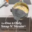 MAKY 1 Kẹp Silicon Có Thể Điều Chỉnh Trên Bộ Lọc Cho Nồi Lọc Nồi Bếp Lọc Nồi Cầm Tay Drainer Cho Mì Pasta VN