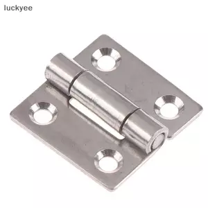 Luckyew 40 * 40 * 2mm Bản lề bằng thép không gỉ Thiết bị công nghiệp Bản lề tủ TQ