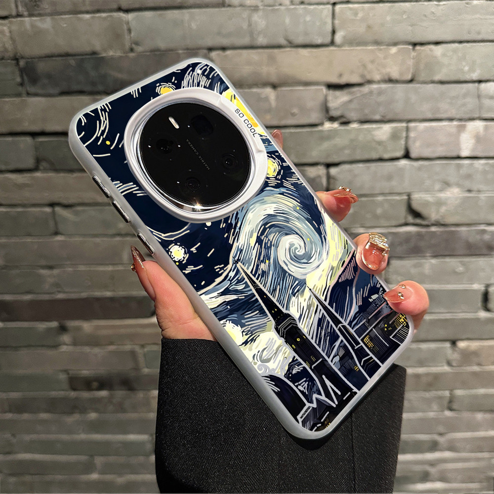 Dành cho Honor Magic 8 Pro / 7 Pro / 6 Pro GT Pro Win RT “Bầu trời đầy sao ” Vỏ điện thoại cứng Micro Matte / Honor 400 / 300 X9D X9C Vỏ Honor chống sốc
