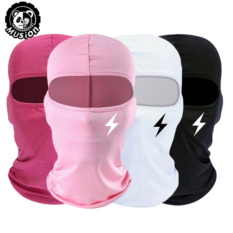 Musion Làm mát thoáng khí Balaclava Chống tia cực tím Full Face Cover cho xe máy Đi xe đạp nhiều màu
