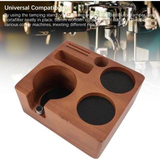 [CRUSH] Đế Tam Giác Cà Phê, Trạm Tamping Espresso 51 / 54 / 58mm bằng Gỗ, Giá Đỡ Cà Phê Vuông Có Thể Điều Chỉnh Chất Lượng Cao Phụ Kiện Máy Espresso