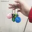 # HB # Pileball Bag Tag Móc khóa với mặt dây chuyền tiếng Anh Sleek cho ý tưởng quà tặng.