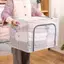 Lắp đặt Miễn phí Lưới Trong Suốt Khung Thép Hộp Bảo Quản Chống Ẩm Có Thể Gập Lại Tủ Quần Áo Hộp Sắp Xếp Quần Áo Quilt Hộp Bảo Quản