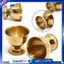 Bộ đựng trứng vàng 8 bằng thép không gỉ, dành cho trứng luộc mềm cứng Dụng cụ nhà bếp Cốc trứng